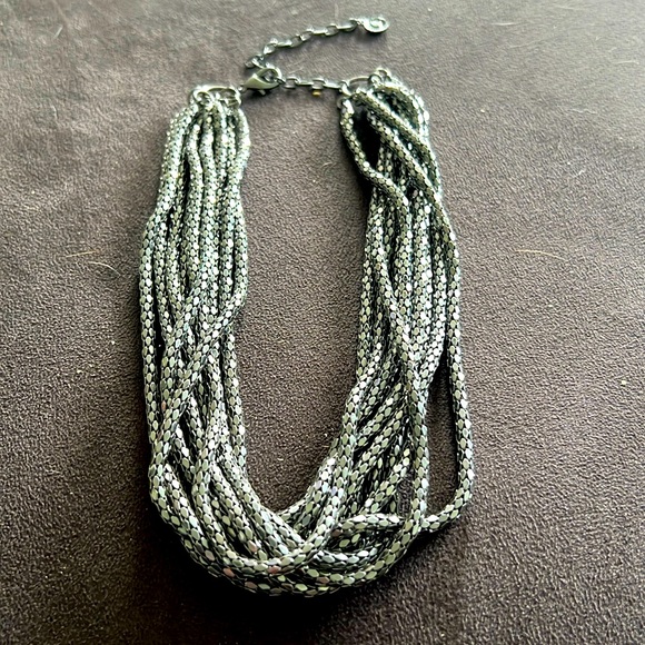 Unknown Jewelry - Gunmetal necklace